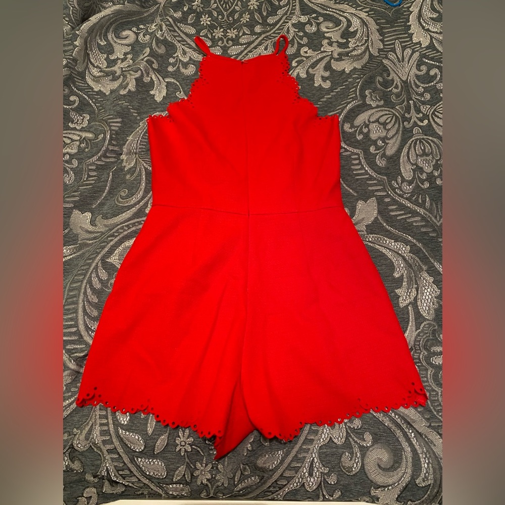 New Red Romper sz Medium